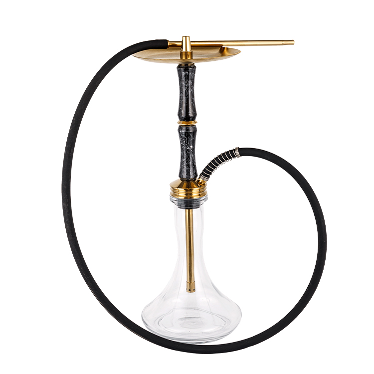 Hookah bằng thép không gỉ một lỗ 58cm