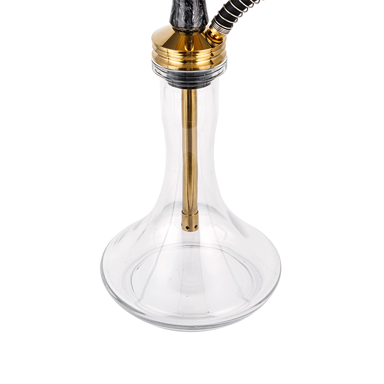 Hookah bằng thép không gỉ một lỗ 58cm