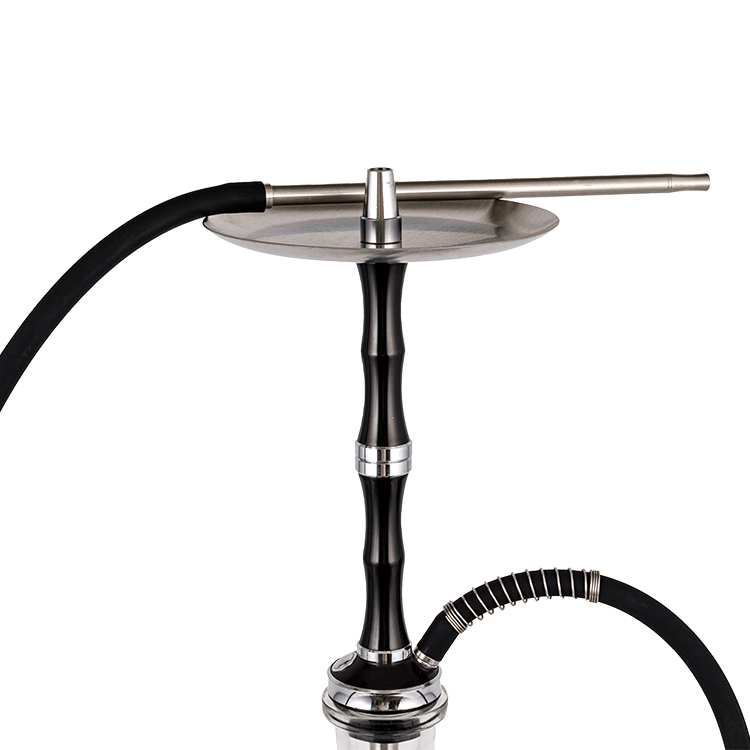 Kính trong suốt Nhôm không gỉ 1 lỗ Yahei Hookah 56cm